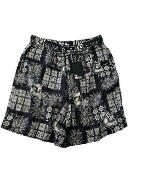 The Kooples Black & White Patchwork Paisley